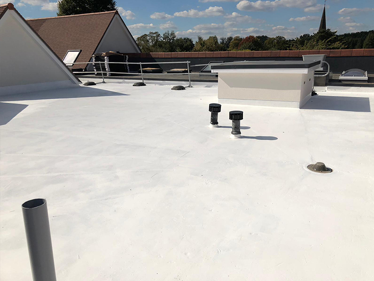 Queen Mary House mastic asphalt roofing