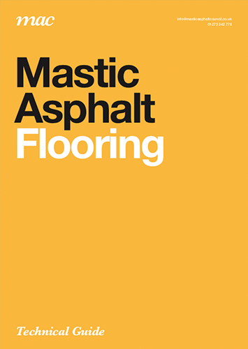 Mastic asphalt flooring technical guide