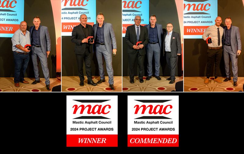 2024 MAC Awards Winners Announced! Mastic Asphalt Council